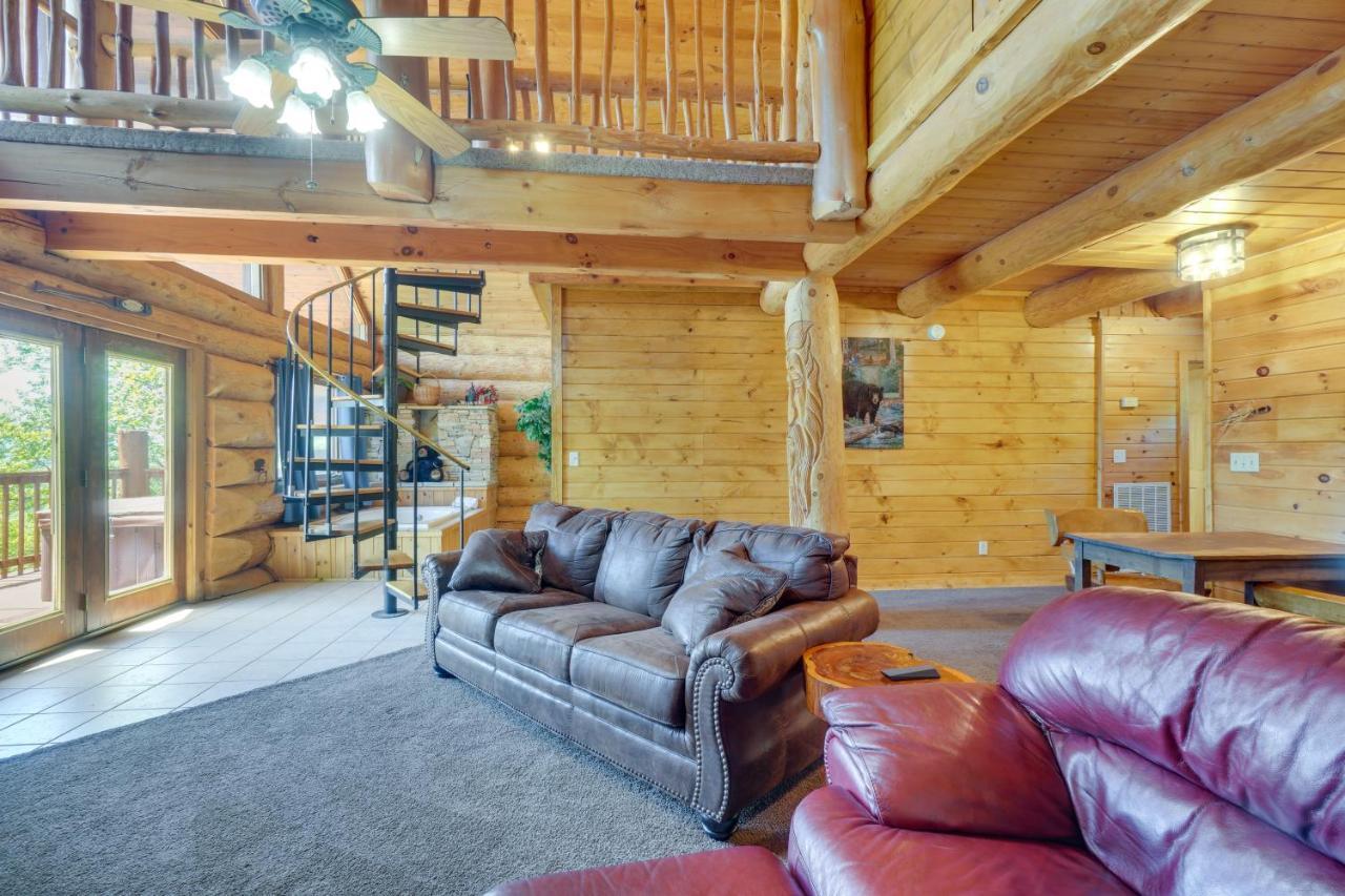 Smoky Mountain Vacation Rental Cabin With Hot Tub! Gatlinburg Extérieur photo