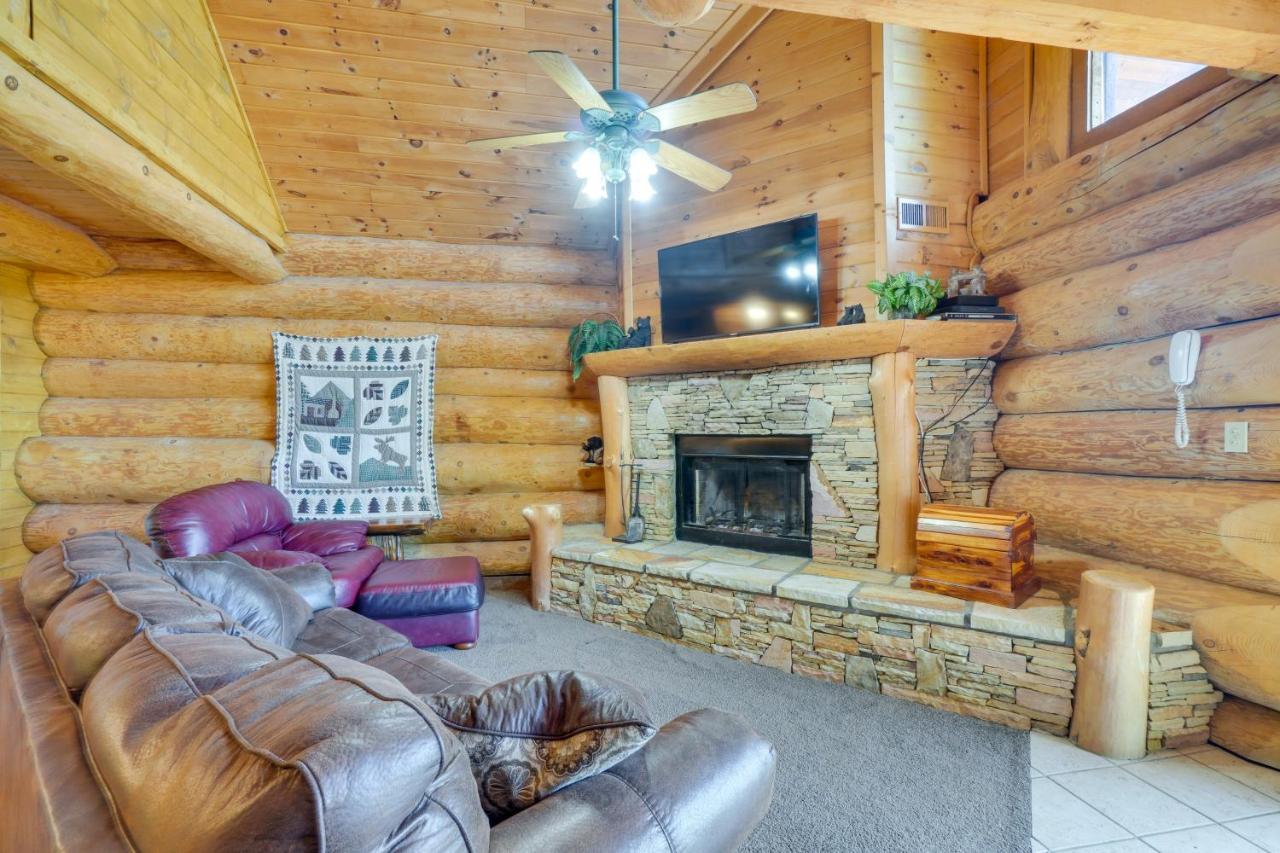 Smoky Mountain Vacation Rental Cabin With Hot Tub! Gatlinburg Extérieur photo
