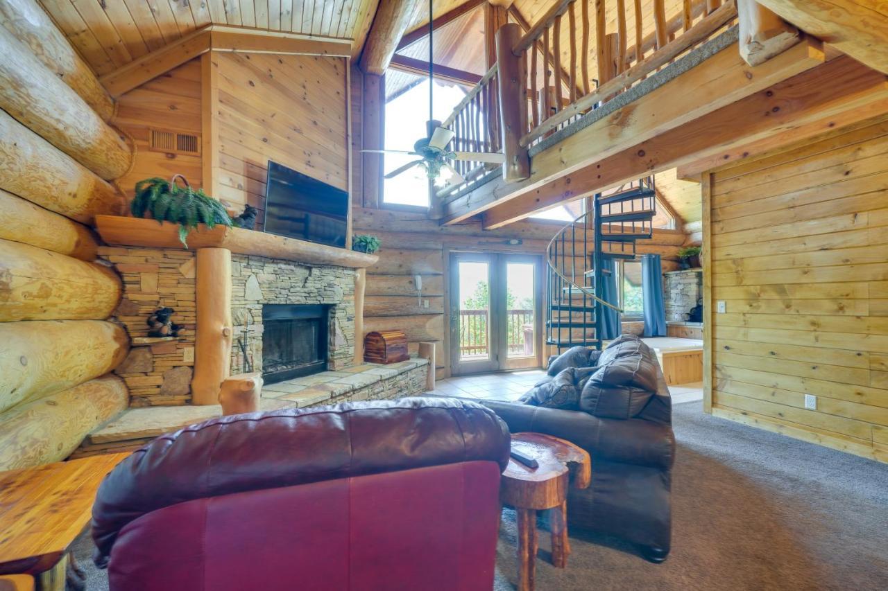 Smoky Mountain Vacation Rental Cabin With Hot Tub! Gatlinburg Extérieur photo