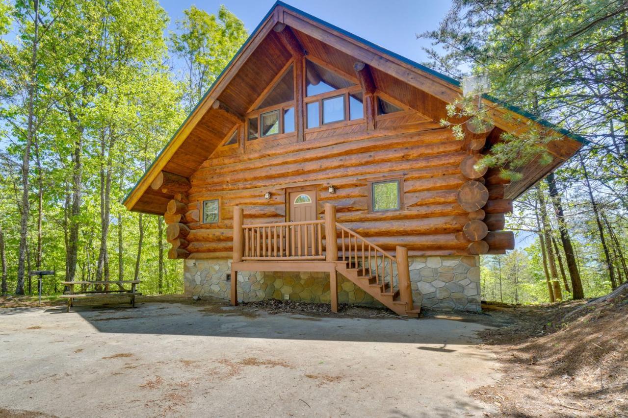 Smoky Mountain Vacation Rental Cabin With Hot Tub! Gatlinburg Extérieur photo